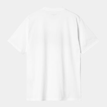 Carhartt WIP SS Mountain College T-Shirt White