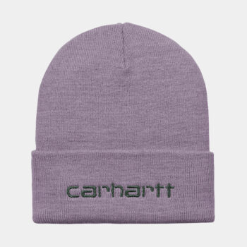 Carhartt WIP Script Beanie Glassy Purple