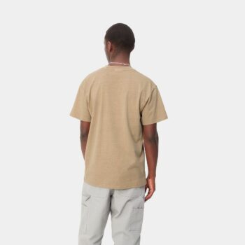 Carhartt WIP S/S Duster T-Shirt Dusty Hamilton Brown Garment Dyed
