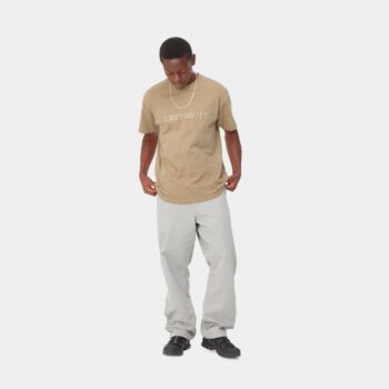Carhartt WIP S/S Duster T-Shirt Dusty Hamilton Brown Garment Dyed