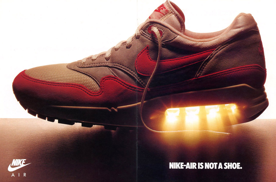 Nike Air Max History AM1 advert