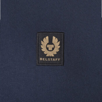 Belstaff Cotton Fleece Sweatshirt Dark Ink