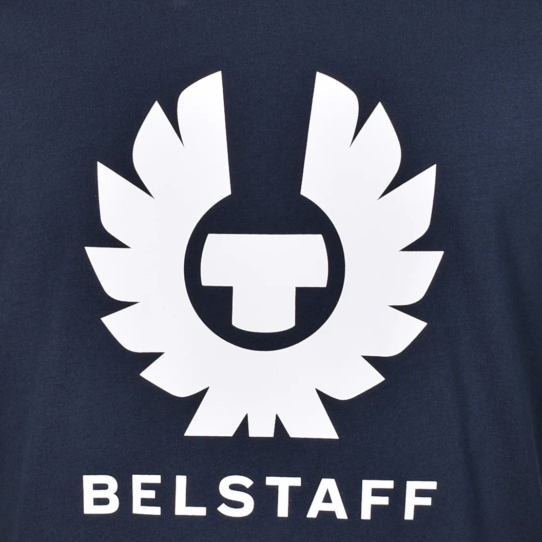 Belstaff Phoenix Cotton Jersey T-Shirt Dark Ink
