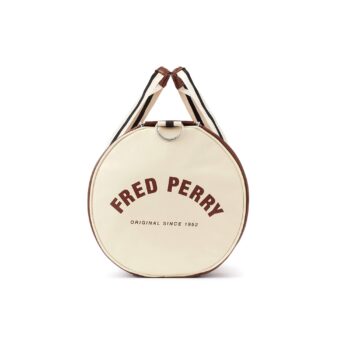 Fred Perry Classic Barrel Bag Tan