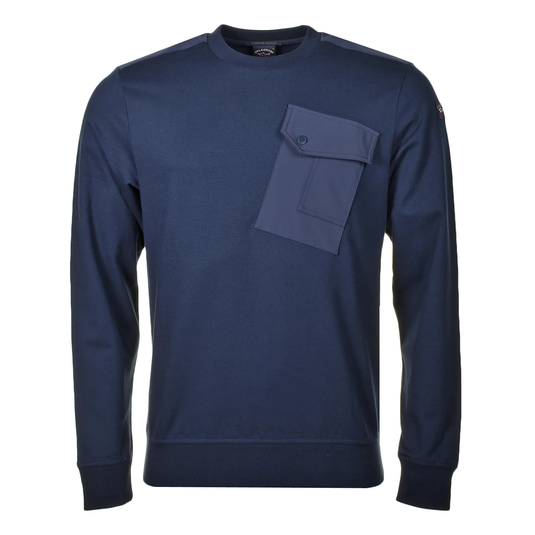 Paul & Shark Tech Pocket Sweatshirt Navy