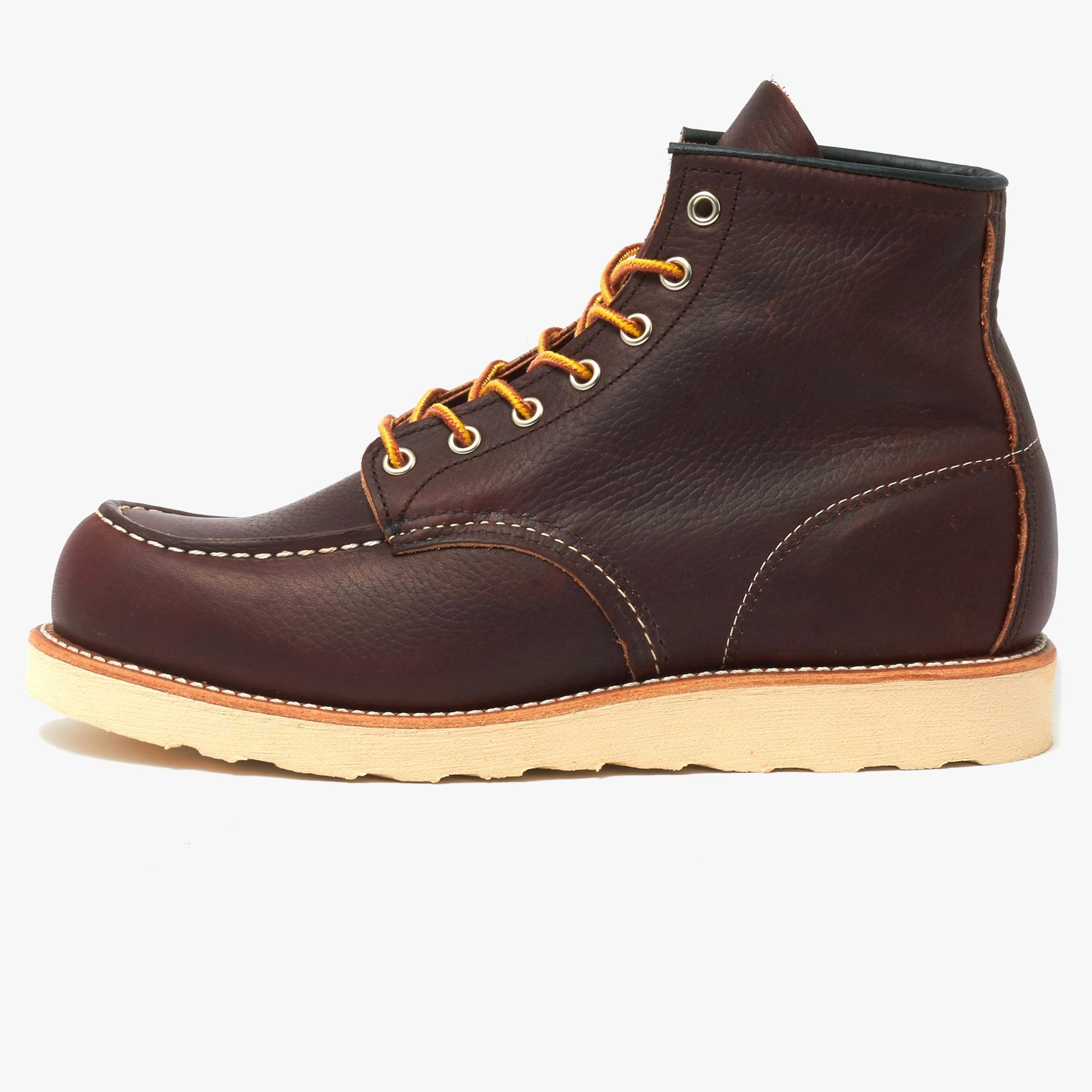 RED WING CLASSIC MOC TOE BOOT BROWN