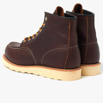 RED WING CLASSIC MOC TOE BOOT BROWN