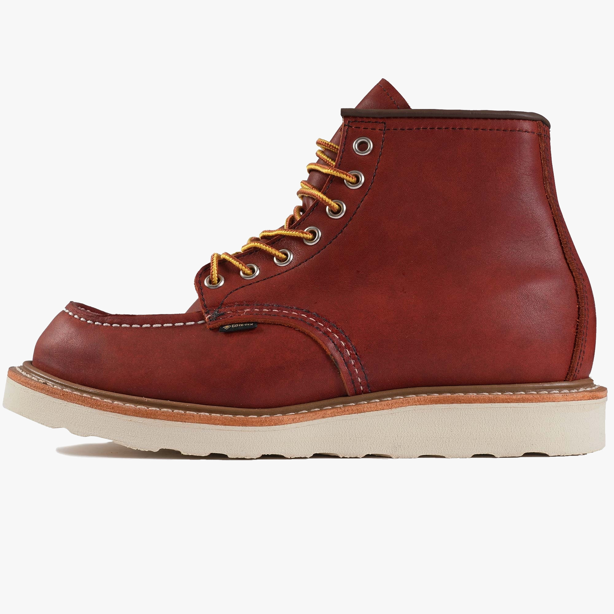 RED WING GORE-TEX MOC TOE BOOTS ORO
