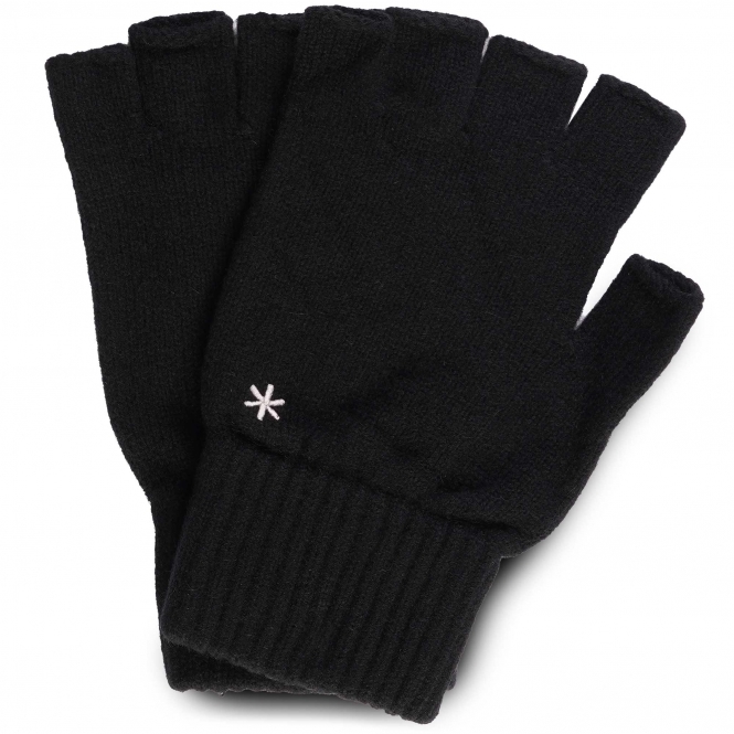 Snow Peak Wool Knit Gloves Black