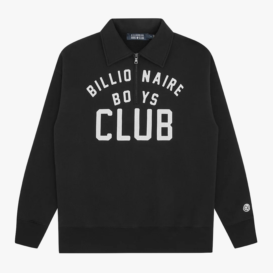 Billionaire Boys Club Collared Half Zip Sweater Black