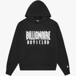 Billionaire Boys Club Straight Logo Popover Hood Black