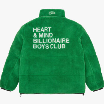 Billionaire Boys Club x First Down Reversible Bubble Down Jacket Green/Black