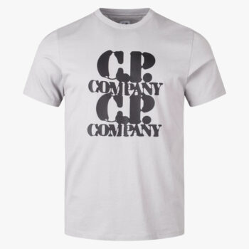 C.P. Company 301 Jersey Graphic T-Shirt Drizzle