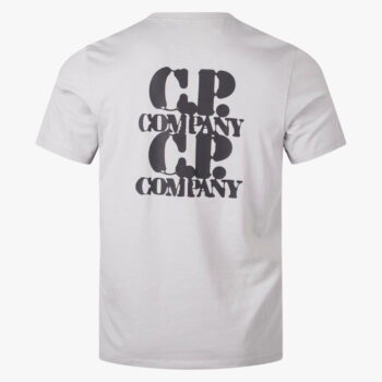 C.P. Company 301 Jersey Graphic T-Shirt Drizzle
