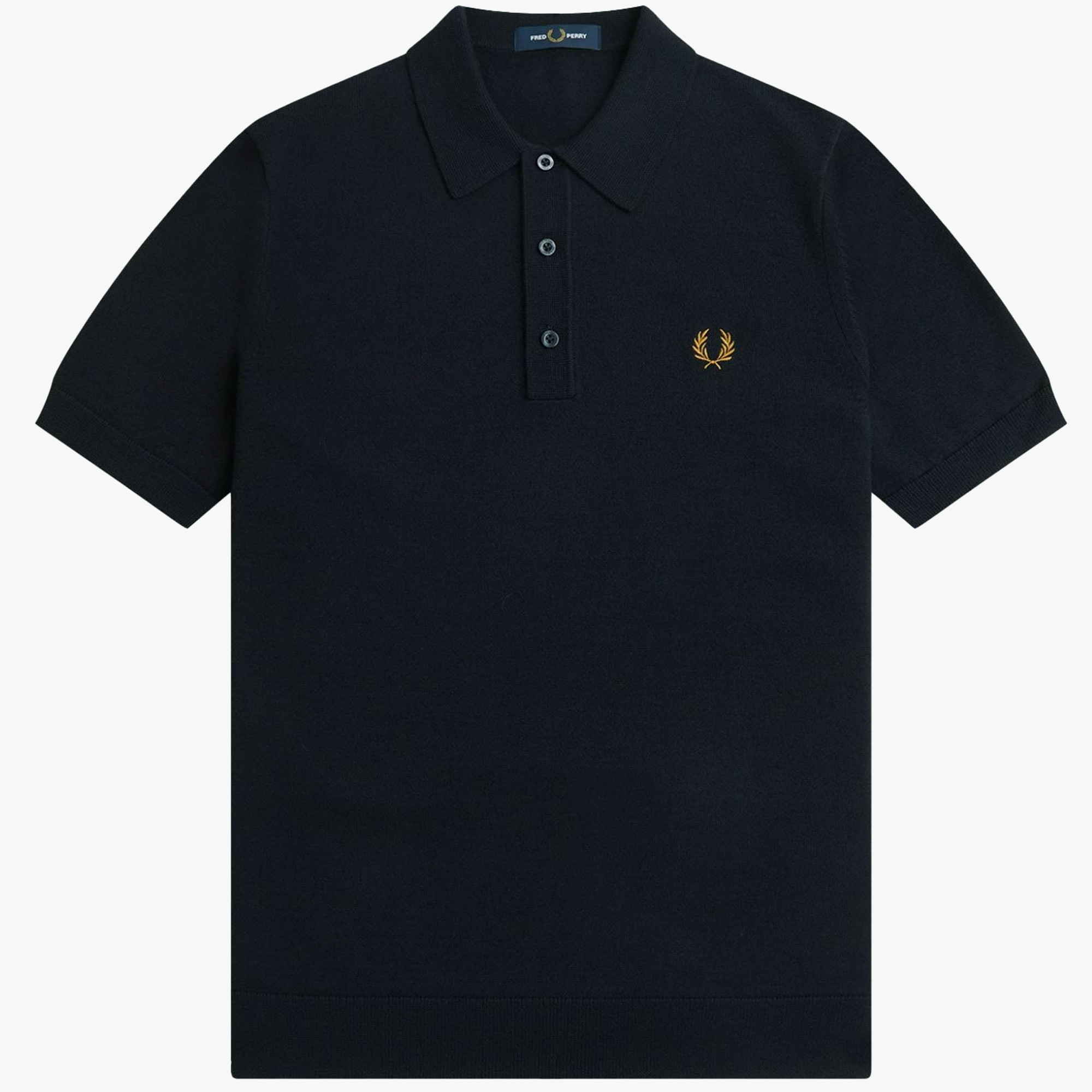 Fred Perry K7623 Classic Knitted Shirt Navy