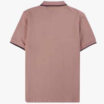 Fred Perry M3600 Twin Tipped Polo Shirt Dark Pink