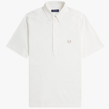 Fred Perry Pullover Shirt Snow White