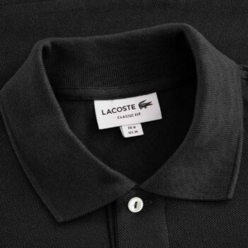 Lacoste Classic Pique Polo Shirt Black