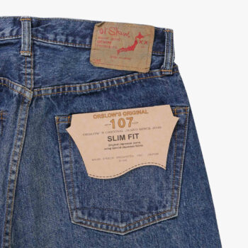 ORSLOW 107 IVY FIT JEANS 2 YEAR WASH