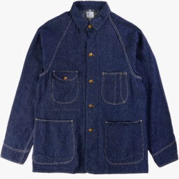 ORSLOW 1950S COVERALL DENIM JACKET ONE WASH