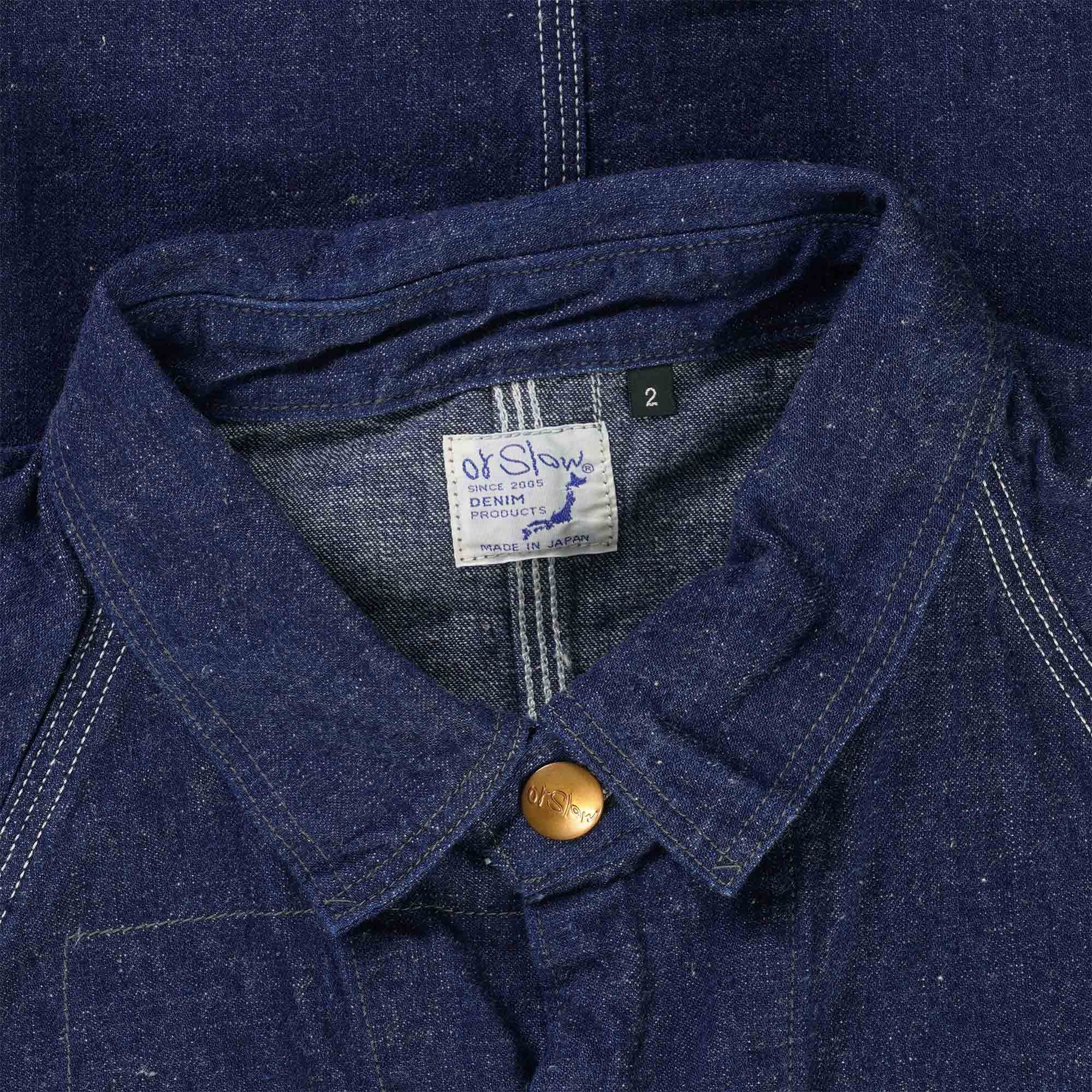 OrSlow 1950s Coverall Denim Jacket One Wash