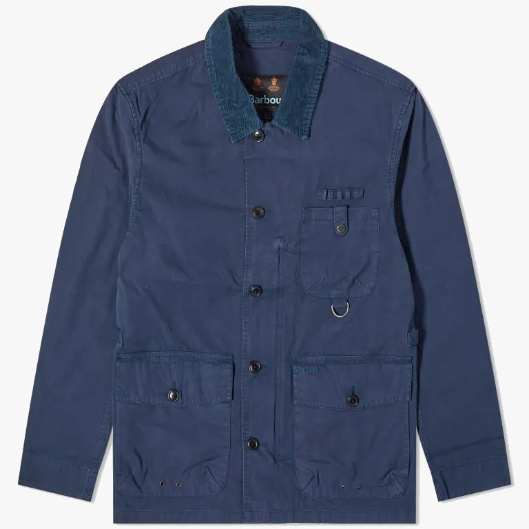 Barbour Cotton Salter Casual Jacket Navy