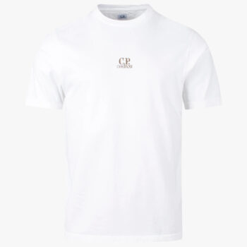 C.P. Company Triple British Sailor Back Print T-Shirt White