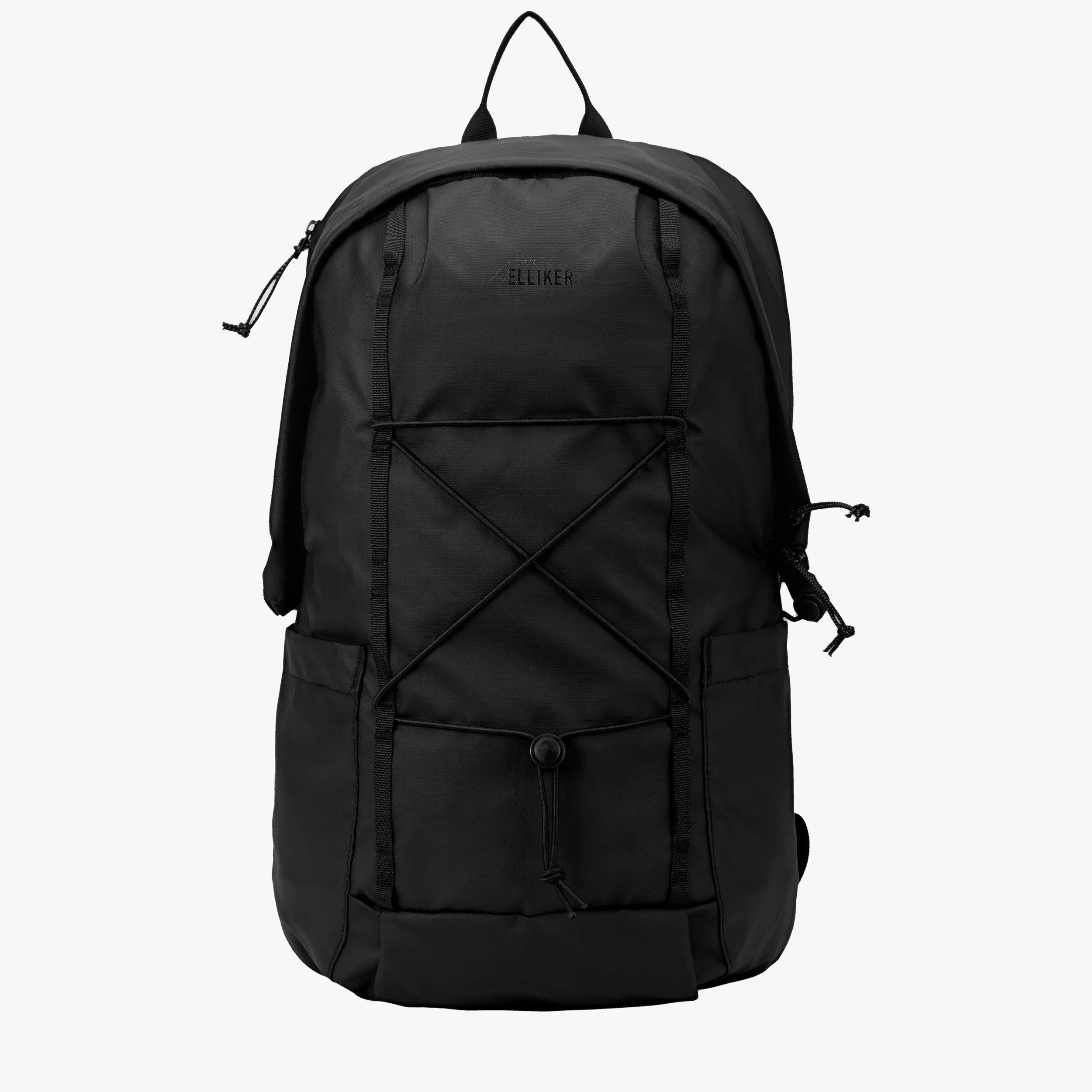Elliker Kiln Hooded Zip Top Backpack 22L Black
