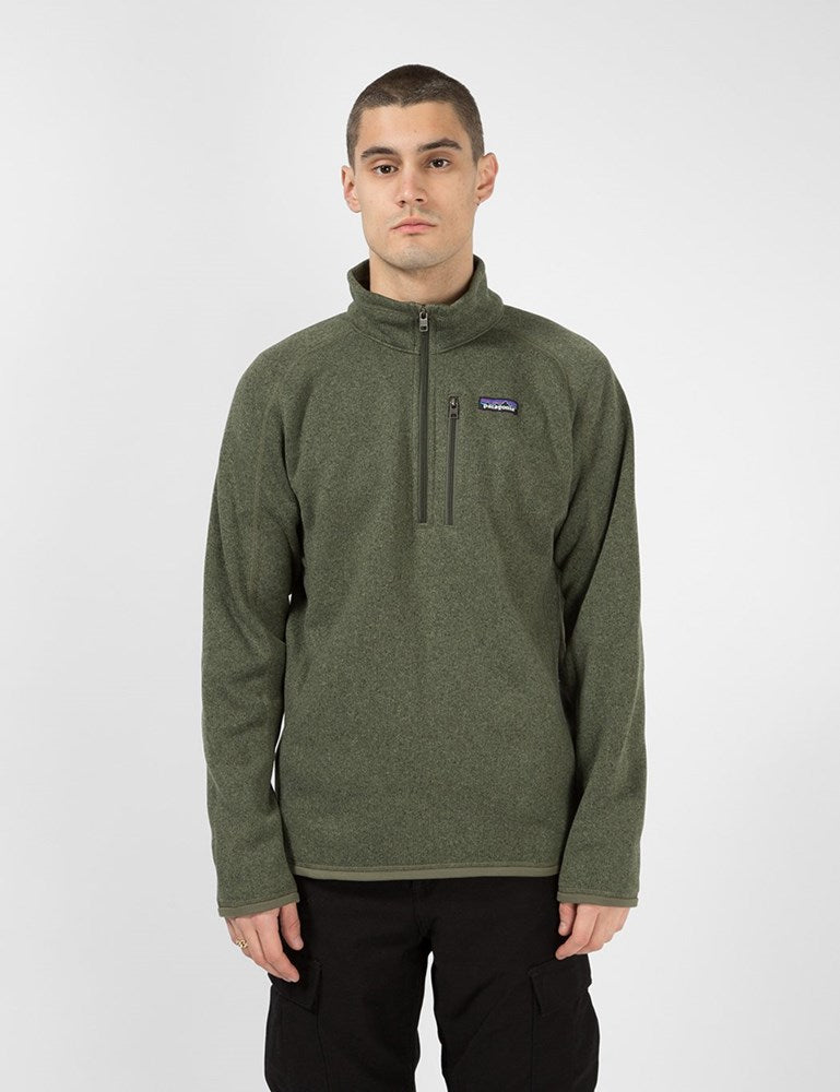 Patagonia Better Sweater 1/4 Zip Fleece - Industrial Green - Green / S