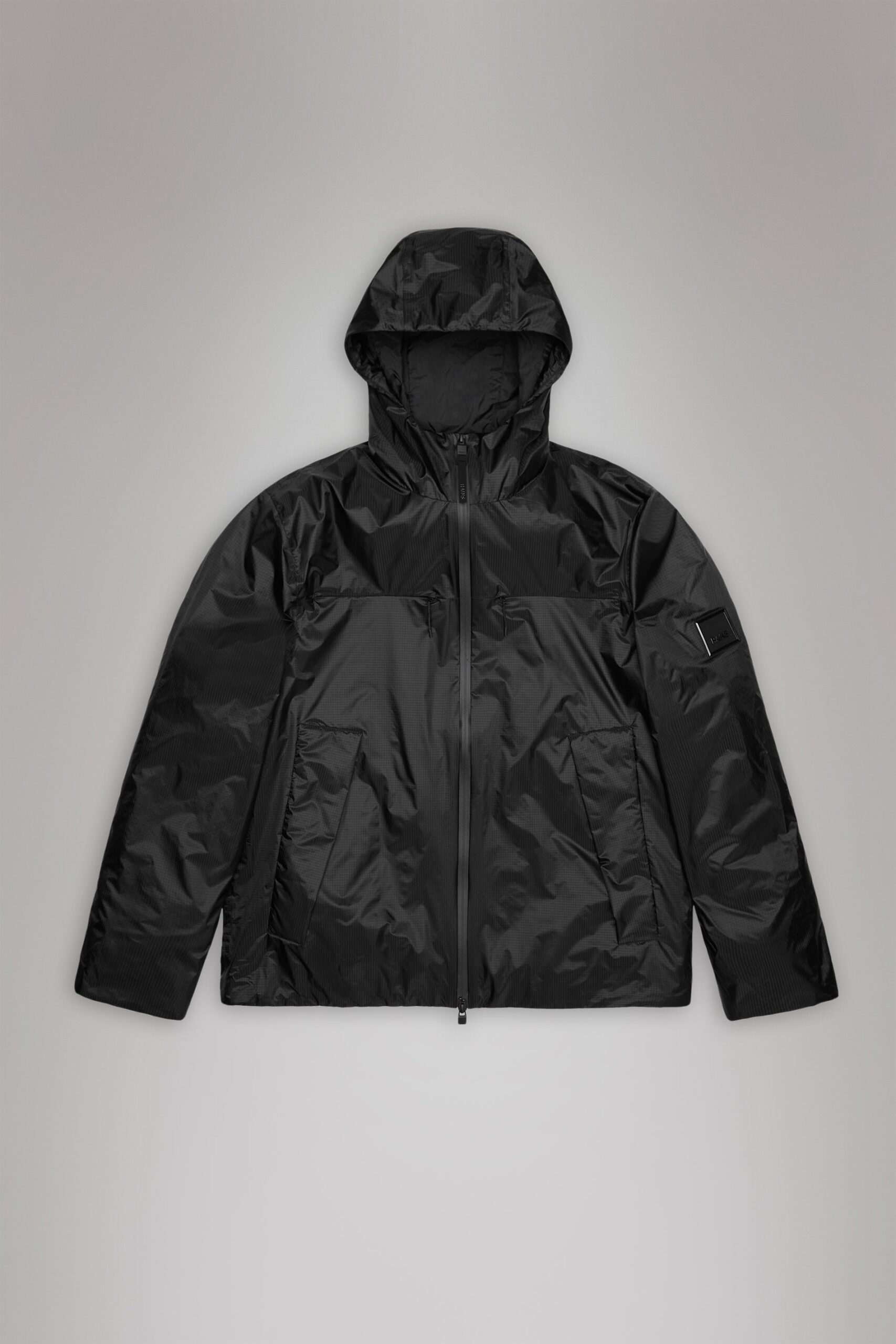 Rains Kauto Insulated Pocket Jacket - Black