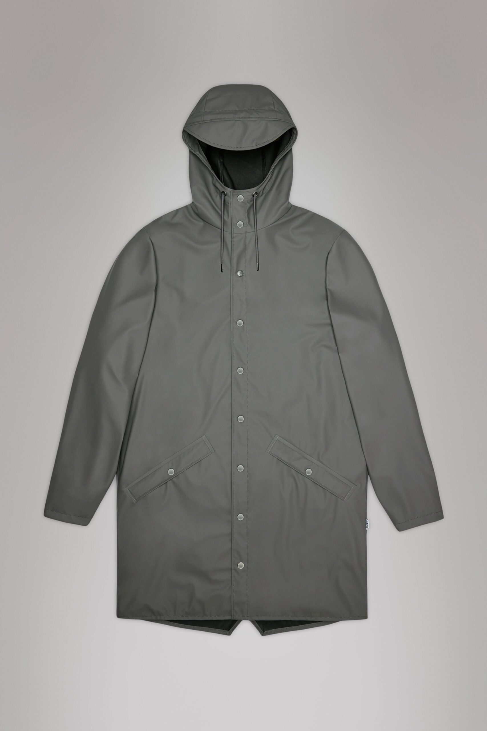 Rains Long Jacket - Grey