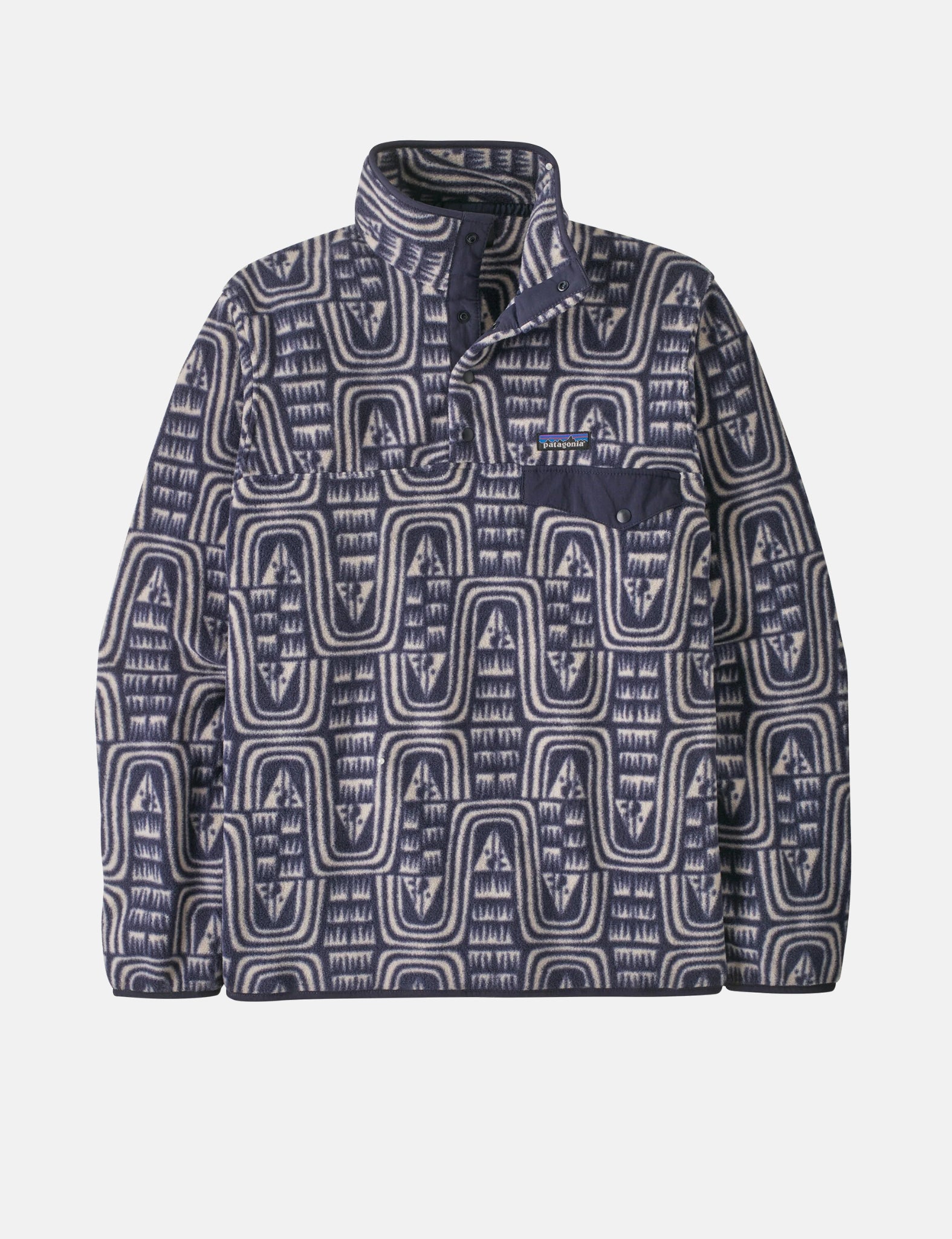 Patagonia LW Synchilla Snap-T Fleece - Flow: Sunken Blue - Blue / S