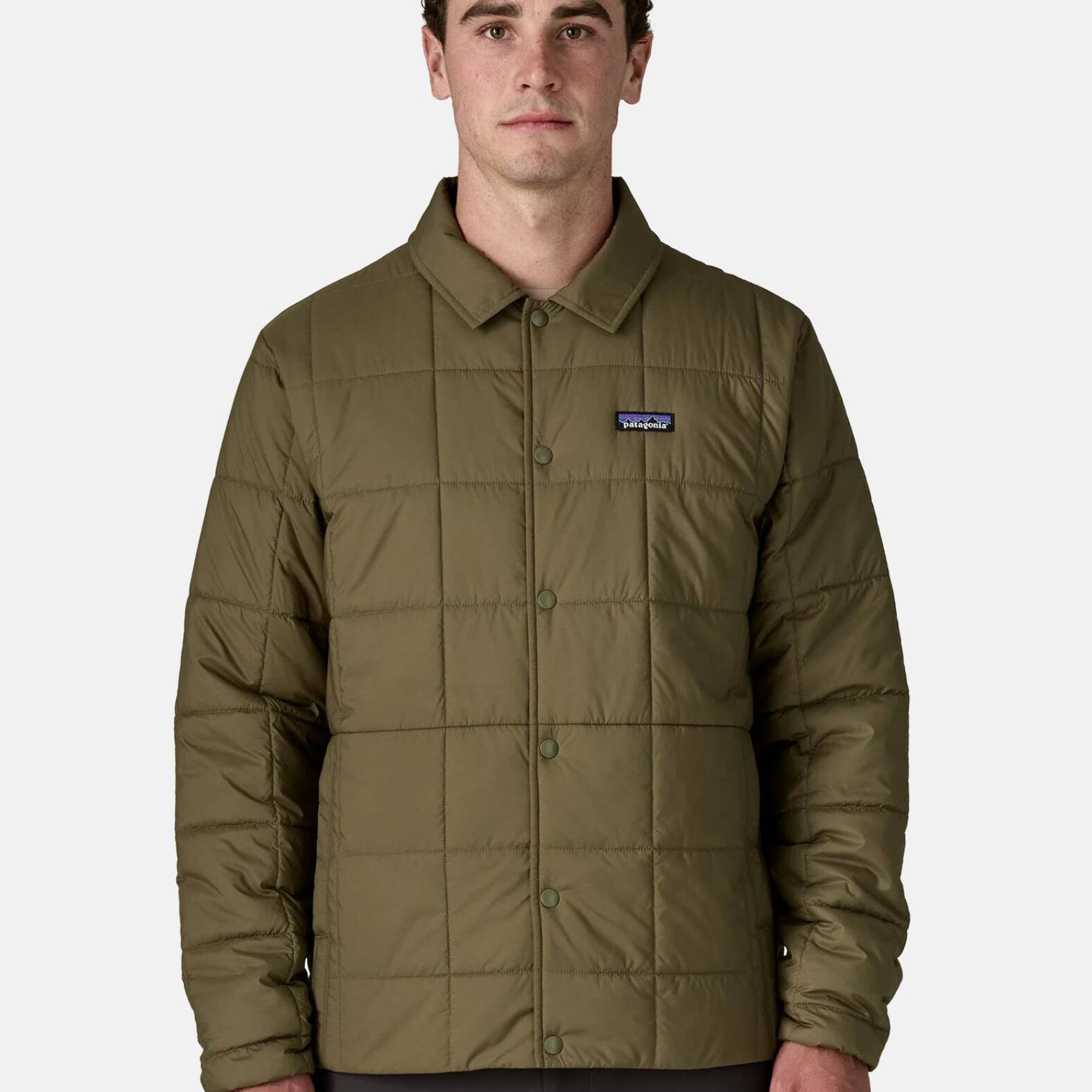 Patagonia Light Gust Shirt Jacket - Basin Green - Green / S