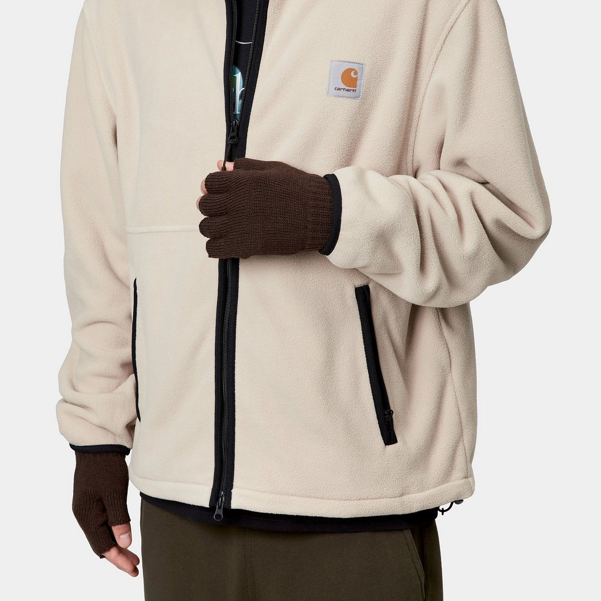 The Carhartt Mitten is made from a seven-gauge