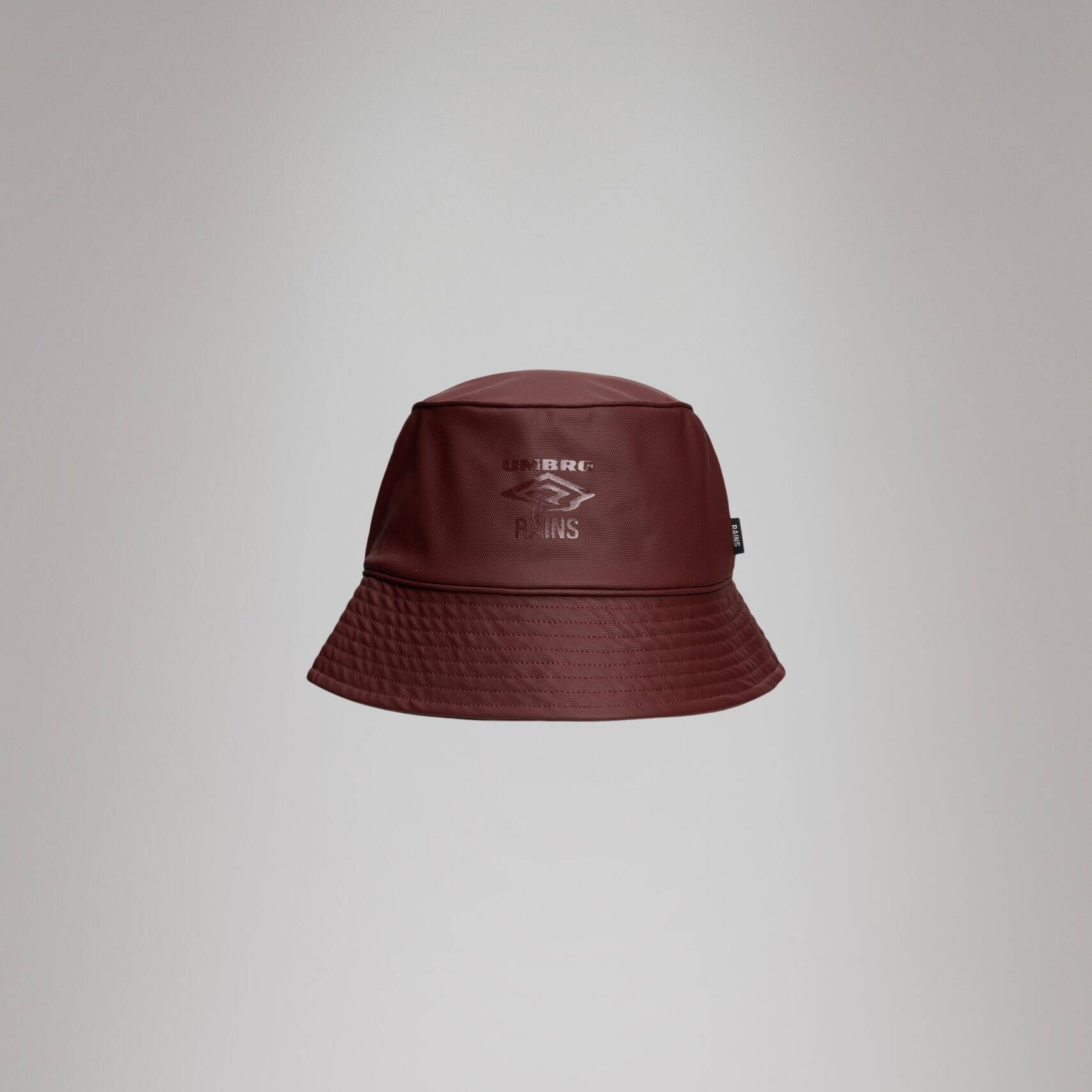 Rains Rains x Umbro Apollo Bucket Hat - Maroon Red