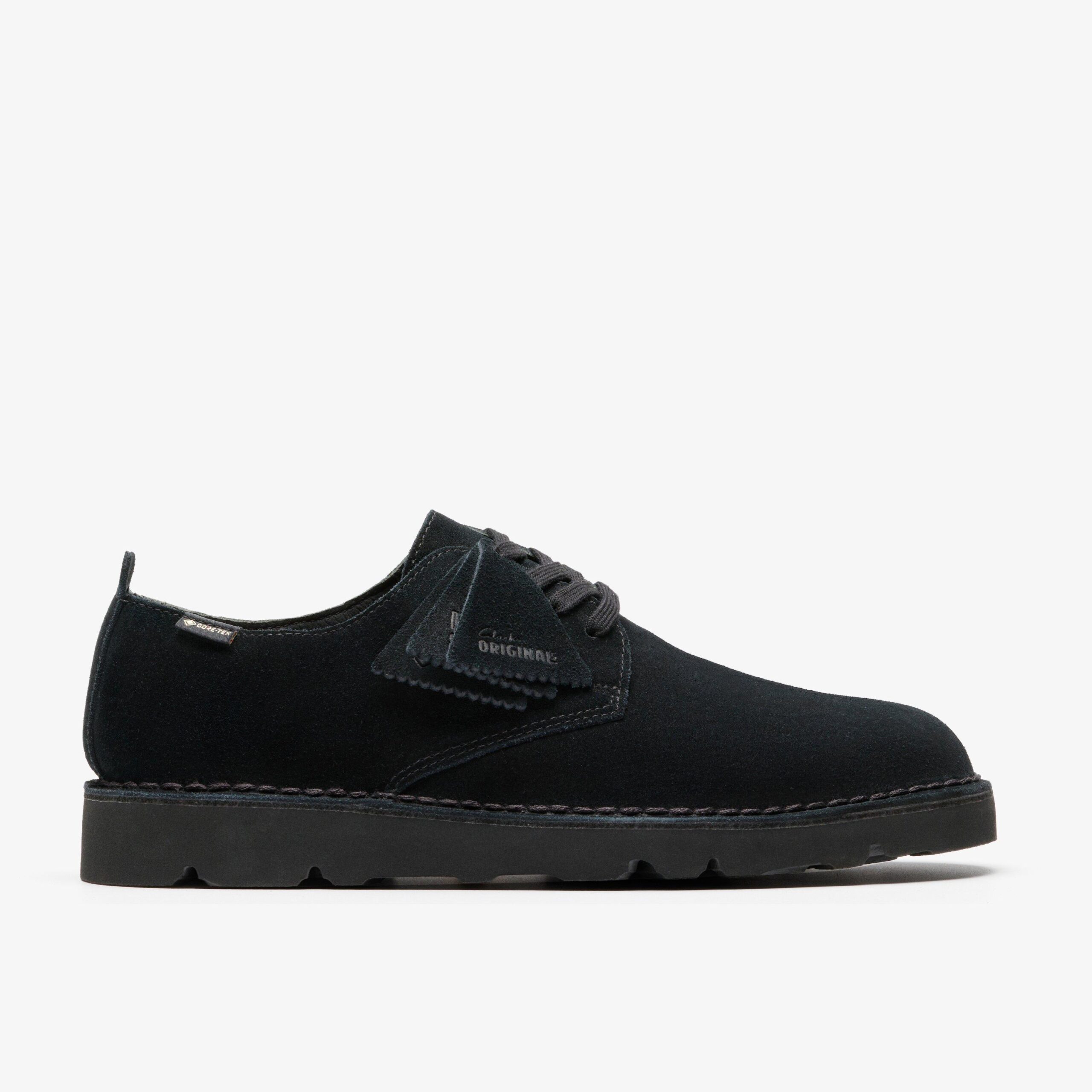 Clarks Originals Desert London GORE-TEX Black Suede