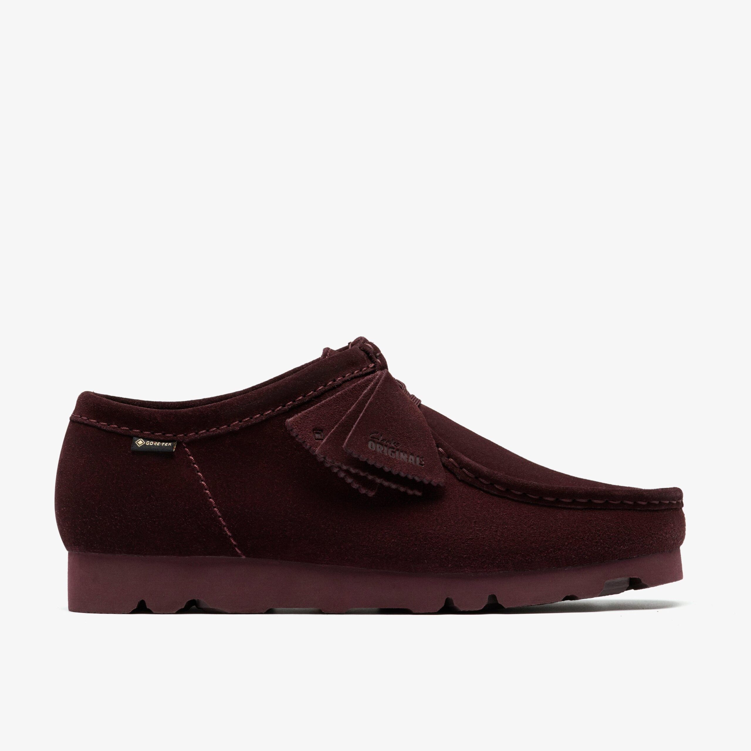 Clarks Originals Wallabee GORE-TEX Purple Grape Suede